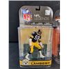 Image 2 : NFL Jack Lambert & Jay Cutler Football Figures - Sealed, Authenticity Not Guaranteed