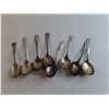Image 3 : (17) Antique Silver Plate Spoons