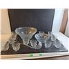 Image 1 : PACHIRA Glass Punch Bowl Set With 12 Cups