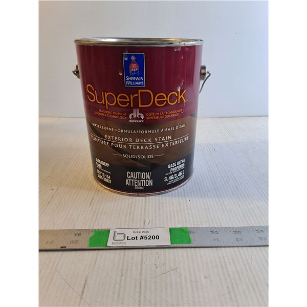 SuperDeck Deck Stain, Cannot Ship