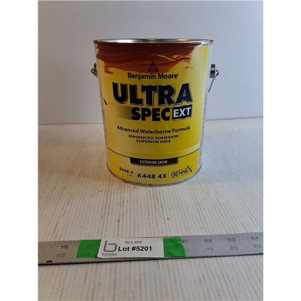 "Rich Chestnut" Exterior Satin Paint, Cannot Ship