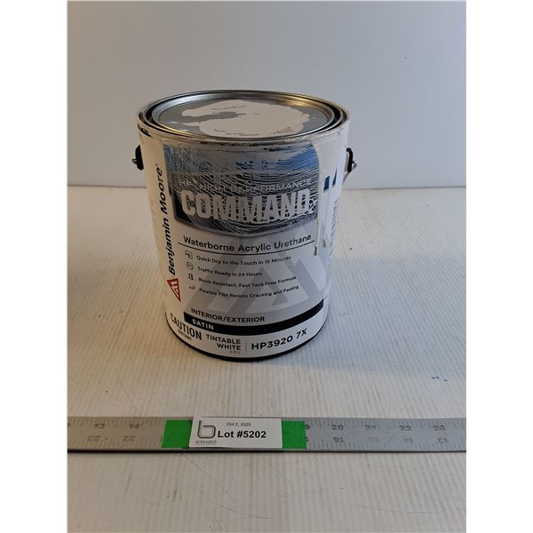 Waterborne Acrylic Urethane Satin Paint, Cannot Ship