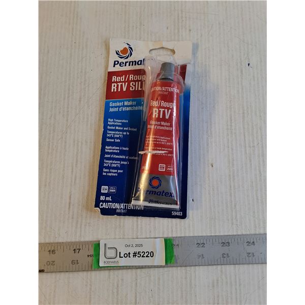 Red RTV Silicone