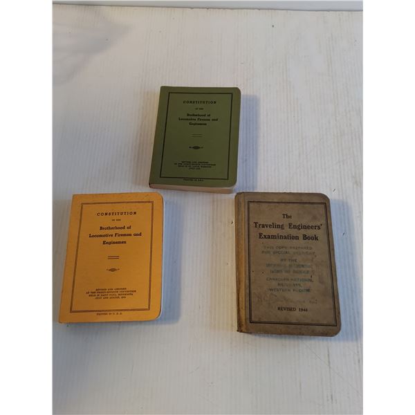 (6) Vintage Railway Rule Books