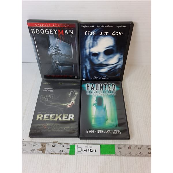 (4) Horror DVDs