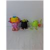 Image 2 : (3) Monsters Inc./Dreamworks Trolls Figurines Up to 6"