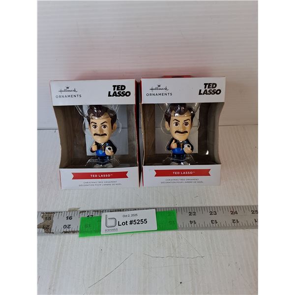 (2) Ted Lasso Tree Figurines-NIB