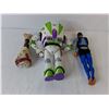 Image 2 : G.I.Joe & Buzz Lightyear Figurines, Pirates of the Caribbean Flashlight- As Is