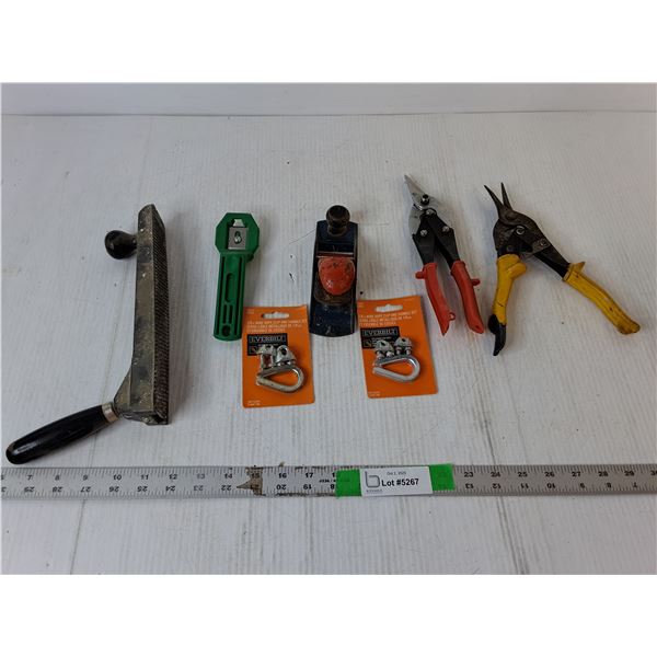 Handplane, File, Snips, Misc.