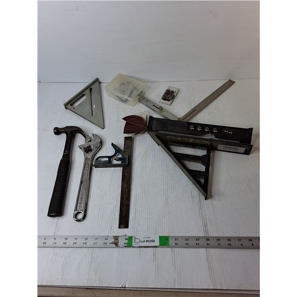 Hammer, Wrench, Square, Misc.