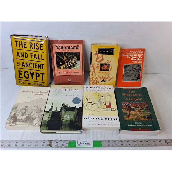 (8) Books- History & English