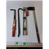 Image 1 : Level, Gooseneck, Nail Puller, Bar Clamp. Up to 27.5", Pickup Only