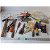 Image 1 : Hammer, Screwdrivers, Multi Plug Outlet, Misc.