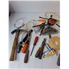 Image 3 : Hammer, Screwdrivers, Multi Plug Outlet, Misc.