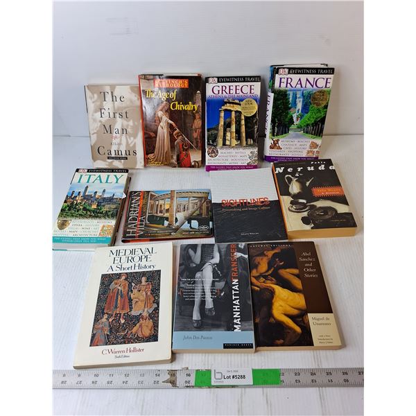 (11) Books- Travel, History, Art