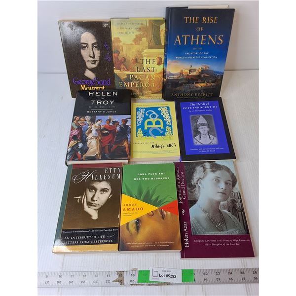 (9) Mostly History Books