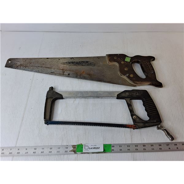 (2) Handsaws Up to 25.25" - PICK UP
