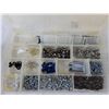 Image 4 : (3) Plastic Organizers with Screws, Bolts, Misc.