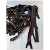Image 2 : Lot of Metal & Plastic Zipper Replacements- Varying Lengths