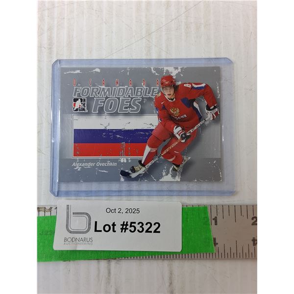 Alexander Ovechkin In the Game Card, Cannot Authenticate