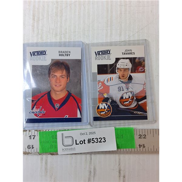 John Tavares & Braden Holtby Rookie Cards, Cannot Authenticate