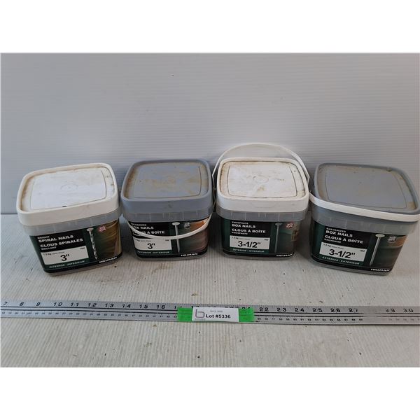 Box and Spiral Nails - New - PICK UP