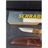 Image 2 : Schrade 3 1/2" Fixed Blade Knife with Sheath