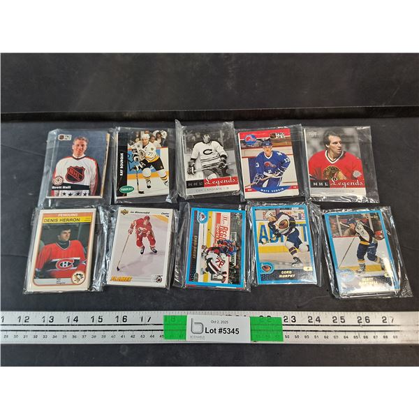 Various Sports Cards - Upper Deck, O Pee Chee, NFL Pro Set