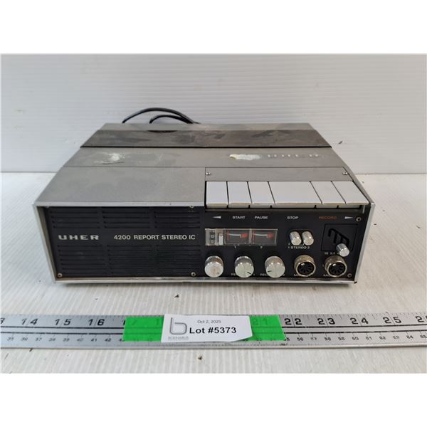 Vintage Uher 4200 Report Stereo IC - As Is
