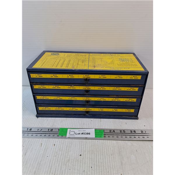 Vintage IRC Resistor Assortment - 47 Ohm - 4.7 Meg
