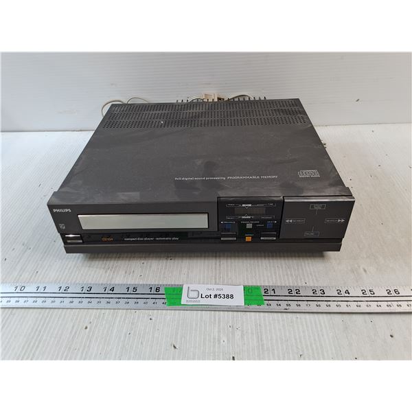 Philips Compact Disc Player - As Is