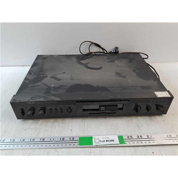 Vintage Akai Stereo Preamplifier - As Is