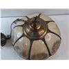 Image 3 : 18" Decorative Glass Ceiling Light Fixture  - As Is  -  PICK UP