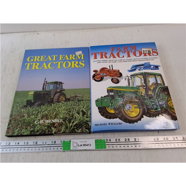 (2) Farm Tractors Books