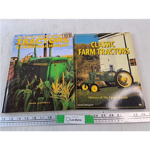 (2) Farm Tractors Books