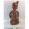Image 1 : 19" Burmese Wooden Statue