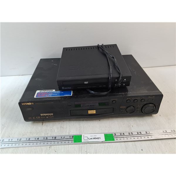 Hitatchi DVD/CD/Video CD Player, Cyber Home CH DVD Player - As Is
