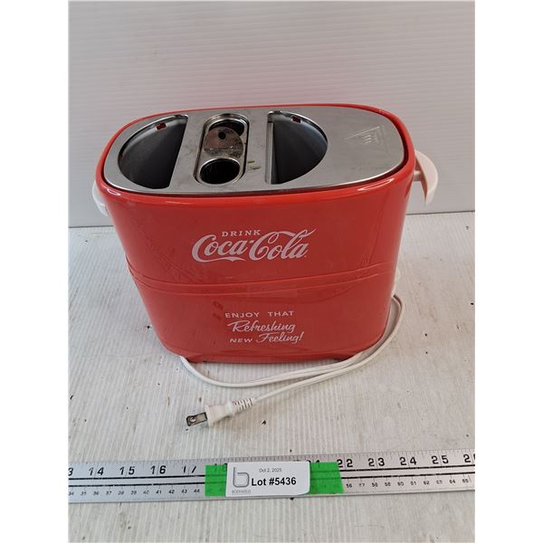 Coca Cola Hot Dog Toaster - Powers On, As Is
