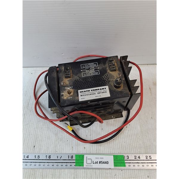 Vintage Heath Company Power Supply - As Is