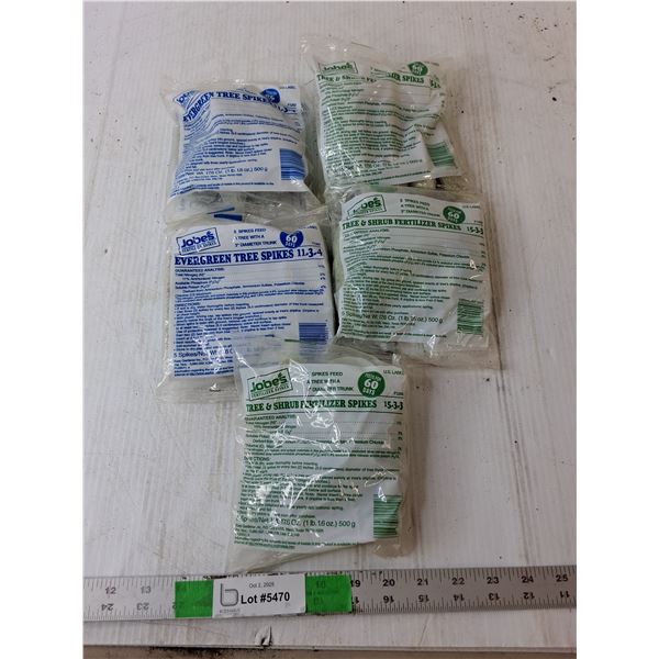 (5) Evergreen Tree/ Shrub Fertilizer Spikes