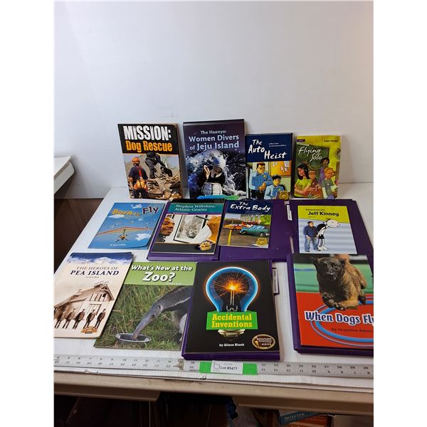 (12) Kids' Educational Books- With Copies