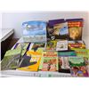 Image 1 : Kid's Educational Book Lot- With Copies & Sodbusters Board Game