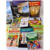 Image 2 : Kid's Educational Book Lot- With Copies & Sodbusters Board Game