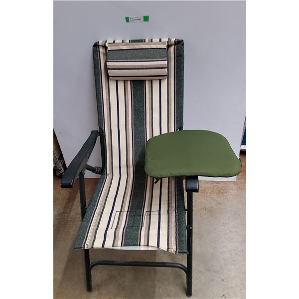 *Folding Lawn Chair 39.5" Tall - PICK UP ONLY