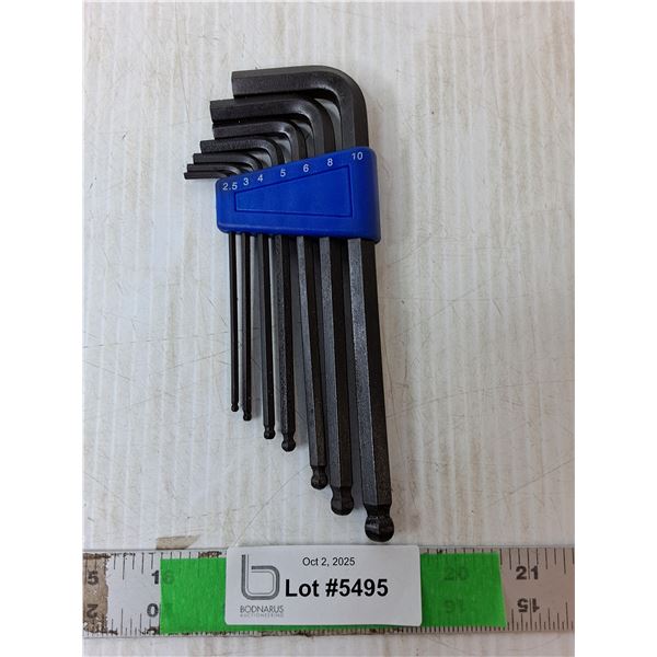 (7) Piece Hex Key Set