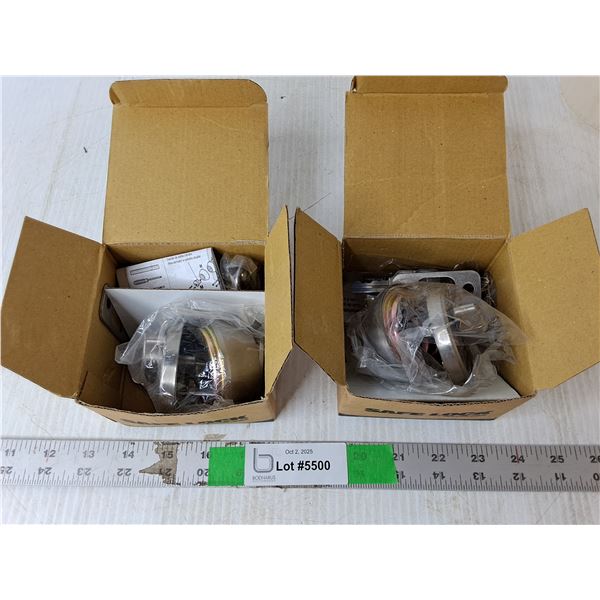 (2) Safe Lock Deadbolt Kits, Appear NIB