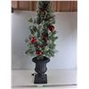 Image 1 : 48" Snow Effect Christmas Tree (Clay Base) - PICK UP ONLY