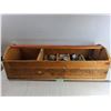 Image 1 : Large 14"x38" Long Wood Crate With Electrical Miscellaneous - PICK UP ONLY