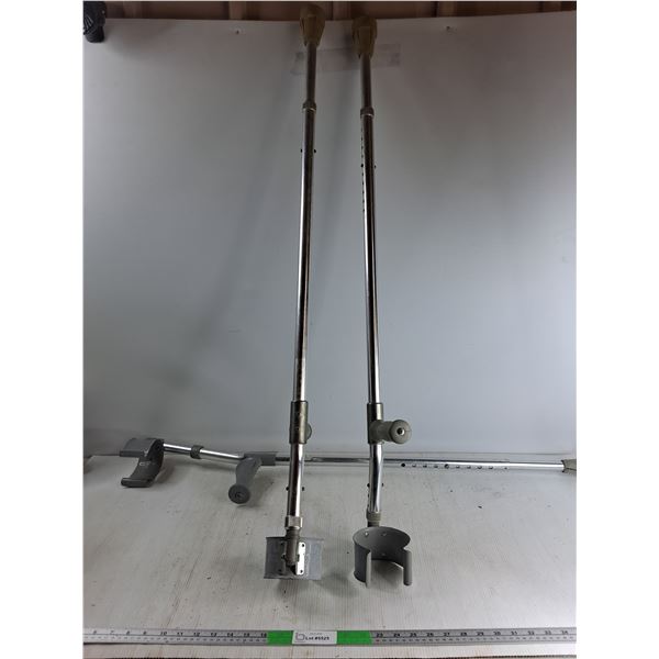 (3) 52" Forearm Crutches - PICK UP