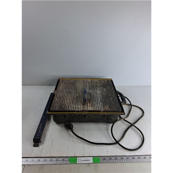 16"x16" Power Fist Diamond Wheel Bench Mount - PICK UP